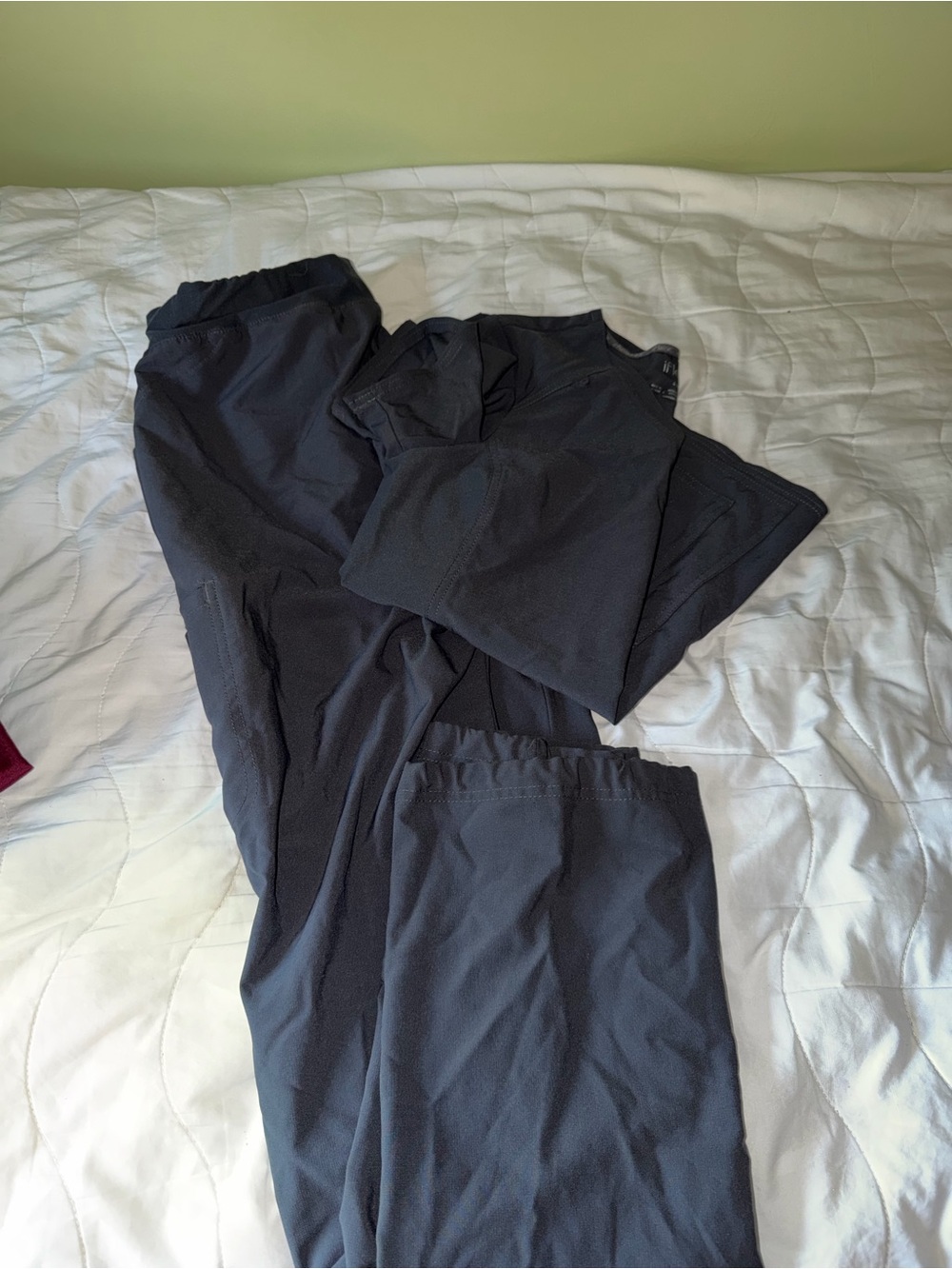Women’s Gray Cherokee Scrub Set